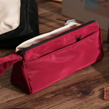 Водоустойчив многослоен калъф за молив Стационарна чанта за съхранение на писалка Чанта за молив с голям капацитет Козметична чанта за пътуване Училищна чанта