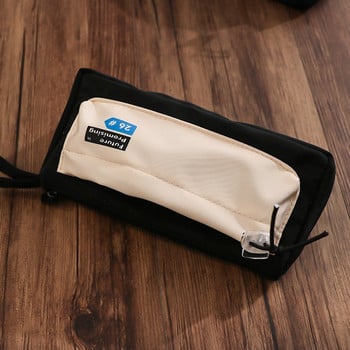 Водоустойчив многослоен калъф за молив Стационарна чанта за съхранение на писалка Чанта за молив с голям капацитет Козметична чанта за пътуване Училищна чанта