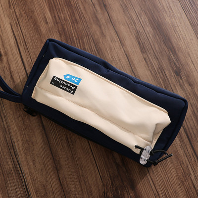 Vodootporna višeslojna pernica Stacionarna torba za pohranu olovke Torba za olovke velikog kapaciteta Kozmetička putna torba za pohranu školska