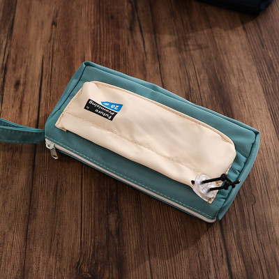 Vodootporna višeslojna pernica Stacionarna torba za pohranu olovke Torba za olovke velikog kapaciteta Kozmetička putna torba za pohranu školska