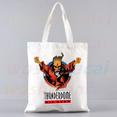 Thunderdome Shopping Bag Bolsas De Tela Grocery Shopper Wizard Hardcore Shopping Jutena torba Pamučna torba Jute Sacola Reciclaje