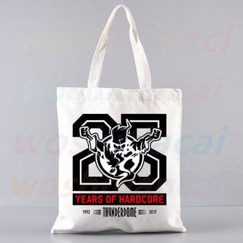 Thunderdome Shopping Bag Bolsas De Tela Grocery Shopper Wizard Hardcore Shopping Τσάντα από γιούτα Βαμβακερή τσάντα γιούτα Sacola Reciclaje