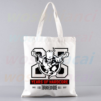 Thunderdome Shopping Bag Bolsas De Tela Grocery Shopper Wizard Hardcore Shopping Τσάντα από γιούτα Βαμβακερή τσάντα γιούτα Sacola Reciclaje