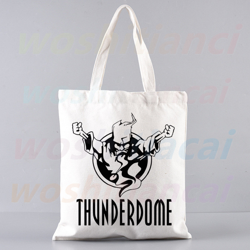 Thunderdome Shopping Bag Bolsas De Tela Grocery Shopper Wizard Hardcore Shopping Jutena torba Pamučna torba Jute Sacola Reciclaje