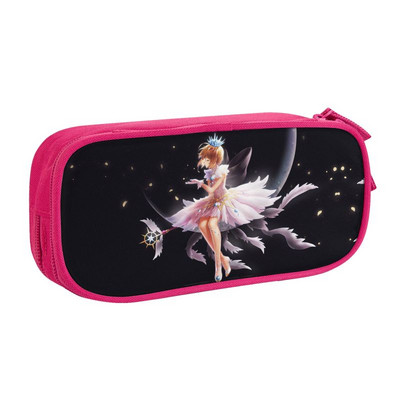 Cardcaptor Sakura Kawaii peračníky pre chlapcov a dievčatá s veľkou kapacitou, komiksové dievčatko, Sakura Kinomoto, puzdro na ceruzky pre študentov, písacie potreby