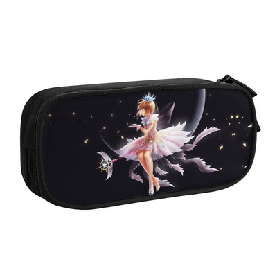 Cardcaptor Sakura Kawaii peračníky pre chlapcov a dievčatá s veľkou kapacitou, komiksové dievčatko, Sakura Kinomoto, puzdro na ceruzky pre študentov, písacie potreby