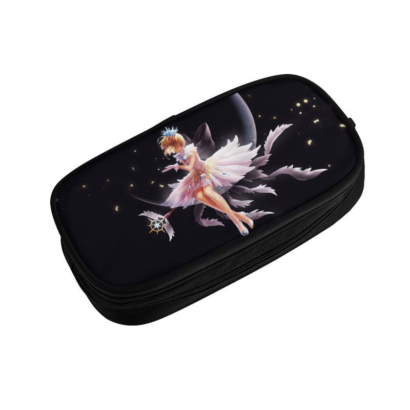 Cardcaptor Sakura Kawaii peračníky pre chlapcov a dievčatá s veľkou kapacitou, komiksové dievčatko, Sakura Kinomoto, puzdro na ceruzky pre študentov, písacie potreby