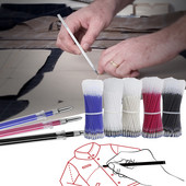 50 de bucăți rezerve de cusut pentru temperatură înaltă, care dispar, pix special pentru îmbrăcăminte, articole din piele, pix de disipare a căldurii