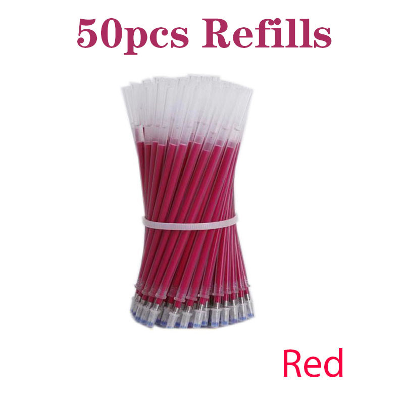 50 de bucăți rezerve de cusut pentru temperatură înaltă, care dispar, pix special pentru îmbrăcăminte, articole din piele, pix de disipare a căldurii