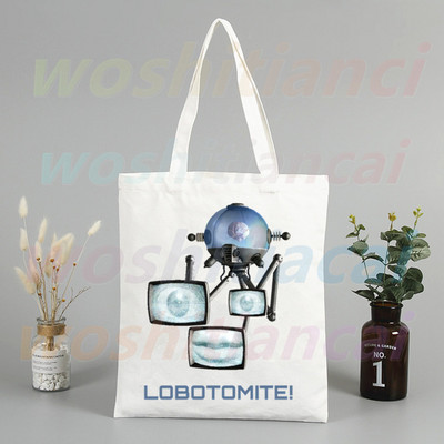 Fallout játék Vault Tec vásárlói táskák bevásárlótáska hordtáska válltáska vászontáskák nagy kapacitású egyetemi kézitáska