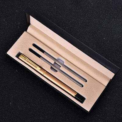 Pakiranje kutija za darove Luksuzne metalne kemijske olovke Školsko poslovanje Uredski potpis Roler olovka Pisaći pribor za studente