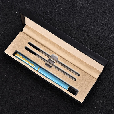 Pakiranje kutija za darove Luksuzne metalne kemijske olovke Školsko poslovanje Uredski potpis Roler olovka Pisaći pribor za studente