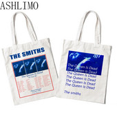 The Smiths Vintage Tote Bag The Queen Is Dead Tote Bag Platnene shopping retro torbe za žene College Harajuku torba velikog kapaciteta