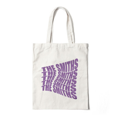 The Smiths Vintage Tote Bag The Queen Is Dead Tote Bag Platnene shopping retro torbe za žene College Harajuku torba velikog kapaciteta
