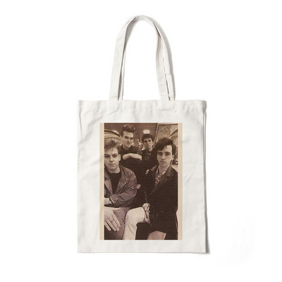 The Smiths Vintage Tote Bag The Queen Is Dead Tote Bag Platnene shopping retro torbe za žene College Harajuku torba velikog kapaciteta