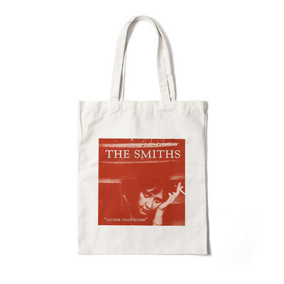 The Smiths Vintage Tote Bag The Queen Is Dead Tote Bag Platnene shopping retro torbe za žene College Harajuku torba velikog kapaciteta