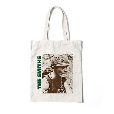 The Smiths Vintage Tote Bag The Queen Is Dead Tote Bag Platnene shopping retro torbe za žene College Harajuku torba velikog kapaciteta