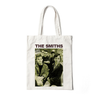 The Smiths Vintage Tote Bag The Queen Is Dead Tote Bag Platnene shopping retro torbe za žene College Harajuku torba velikog kapaciteta