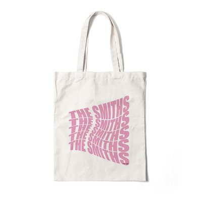 The Smiths Vintage Tote Bag The Queen Is Dead Tote Bag Platnene shopping retro torbe za žene College Harajuku torba velikog kapaciteta