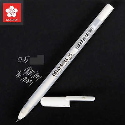 Sakura Gelly Roll Classic White Highlight Pen Gel Tinta Olovke Svijetle boje Markeri Olovka za crtanje Art Design Manga pribor Pokloni