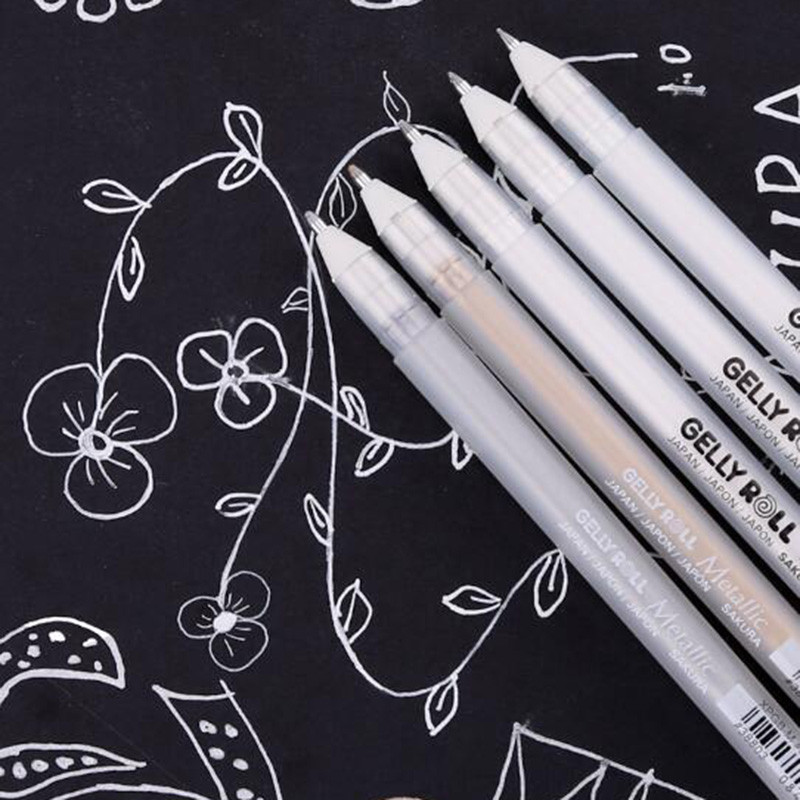 Sakura Gelly Roll Classic White Highlight Pen Gel Tinta Olovke Svijetle boje Markeri Olovka za crtanje Art Design Manga pribor Pokloni