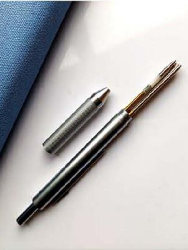 4 vienā Daudzkrāsu metāla lodīšu pildspalvas 3 krāsu lodīšu pildspalva 1 automātiskais zīmulis skolas birojam, rakstīšanas piederumi, kancelejas preces, dāvanas