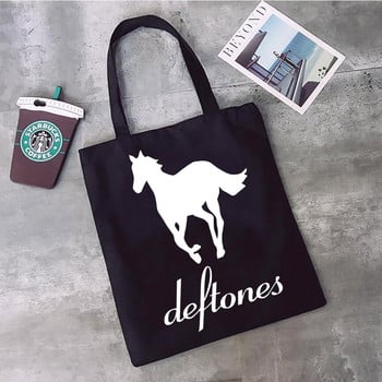 Deftones Band τσάντα αγορών bolso τσάντα ανακύκλωσης bolsas de tela τσάντα τσάντα bolsas ecologicas bolsa compra tote sac cabas sac toile