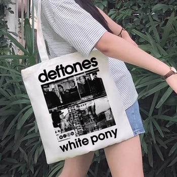 Deftones Band τσάντα αγορών bolso τσάντα ανακύκλωσης bolsas de tela τσάντα τσάντα bolsas ecologicas bolsa compra tote sac cabas sac toile