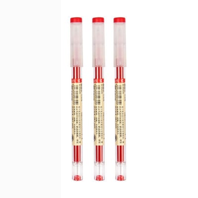 0,35 mm olovka crna/plava/crvena tinta gel olovke set punjenja šipke gel tinta olovka potpis ispit pisanje financije ured škola pribor