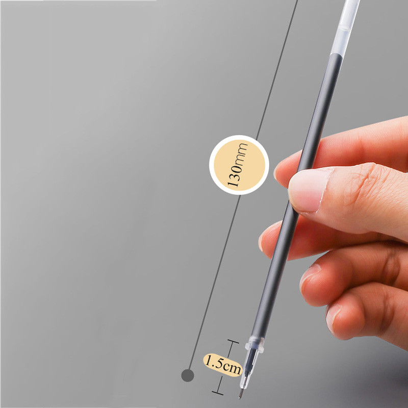 0,35 mm olovka crna/plava/crvena tinta gel olovke set punjenja šipke gel tinta olovka potpis ispit pisanje financije ured škola pribor