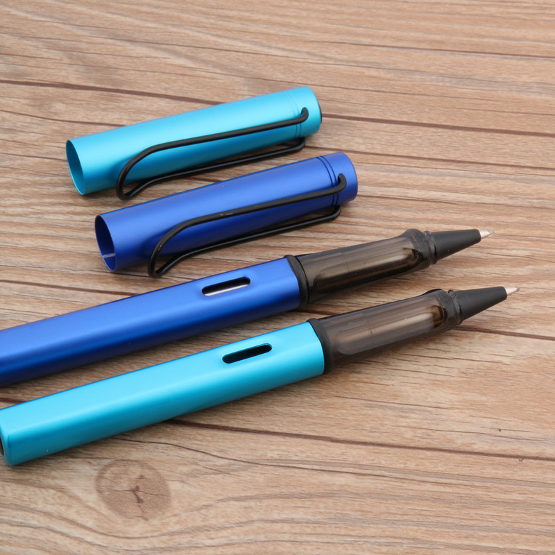 Pix cu role din metal de înaltă calitate, aurora, pixuri cu cerneală periată, pix cu rolă, papetărie, rechizite școlare de birou, scris