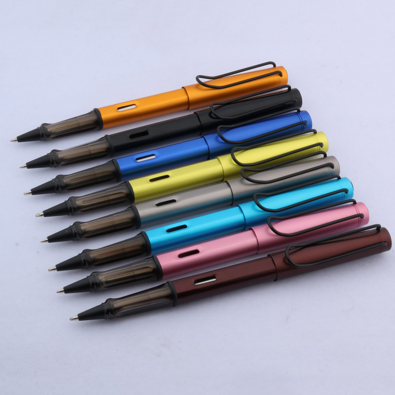 Pix cu role din metal de înaltă calitate, aurora, pixuri cu cerneală periată, pix cu rolă, papetărie, rechizite școlare de birou, scris