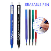 Didelės talpos rašalu nutrinamų rašiklių rinkinys Magic Gel Pen, Plaunama rankena Biuro mokyklos Spalva Pildymo Strypai Kawaii Rašymo reikmenys