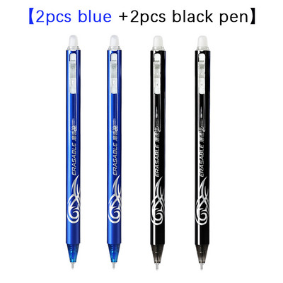 Didelės talpos rašalu nutrinamų rašiklių rinkinys Magic Gel Pen, Plaunama rankena Biuro mokyklos Spalva Pildymo Strypai Kawaii Rašymo reikmenys