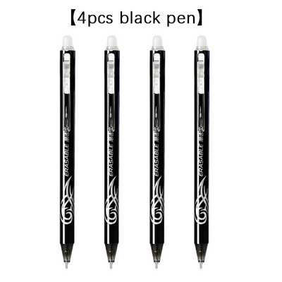 Didelės talpos rašalu nutrinamų rašiklių rinkinys Magic Gel Pen, Plaunama rankena Biuro mokyklos Spalva Pildymo Strypai Kawaii Rašymo reikmenys