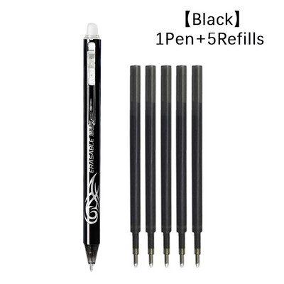 Didelės talpos rašalu nutrinamų rašiklių rinkinys Magic Gel Pen, Plaunama rankena Biuro mokyklos Spalva Pildymo Strypai Kawaii Rašymo reikmenys