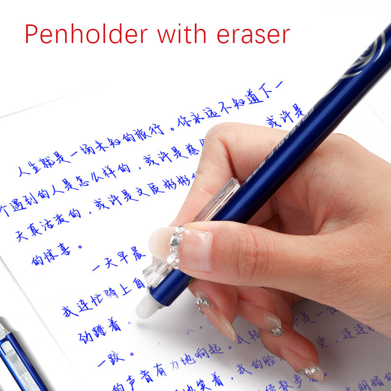 Didelės talpos rašalu nutrinamų rašiklių rinkinys Magic Gel Pen, Plaunama rankena Biuro mokyklos Spalva Pildymo Strypai Kawaii Rašymo reikmenys
