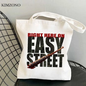 the Walking Dead τσάντα για ψώνια Bolsa shopper shopper shopper μπακάλικο τσάντα από γιούτα τσάντα τσάντα ύφασμα μπόλσα compra shoping