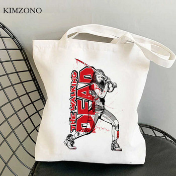 the Walking Dead τσάντα για ψώνια Bolsa shopper shopper shopper μπακάλικο τσάντα από γιούτα τσάντα τσάντα ύφασμα μπόλσα compra shoping