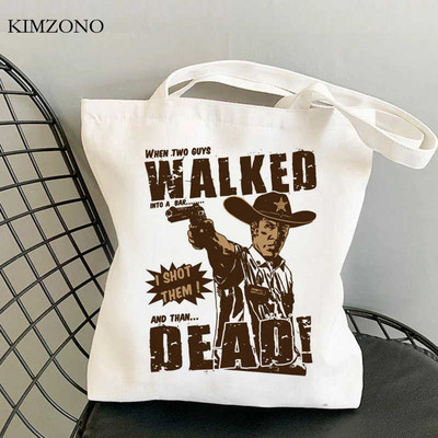 the Walking Dead torba za kupovinu torba za kupnju torba za kupnju namirnica od jute torba za torbicu od tkanine za kupovinu torba za kupovinu