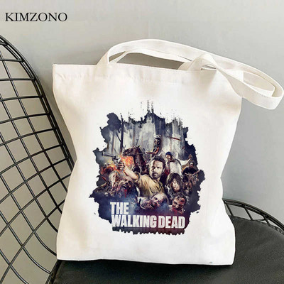 the Walking Dead torba za kupovinu torba za kupnju torba za kupnju namirnica od jute torba za torbicu od tkanine za kupovinu torba za kupovinu
