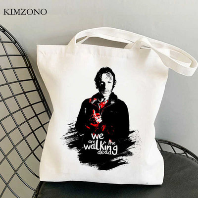 the Walking Dead torba za kupovinu torba za kupnju torba za kupnju namirnica od jute torba za torbicu od tkanine za kupovinu torba za kupovinu