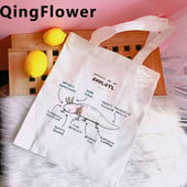 Axolotl iepirkumu soma kokvilnas otrreizējās pārstrādes soma pircēju audekla soma string tote greifers