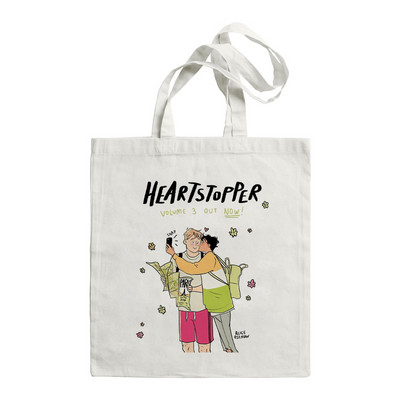 2022. Ženska torba za kupnju HEARTSTOPPER Hi Speech Bubbles Quote Book Tote Aesthetics Bag Shopper Velika torba za rame Platnena torba