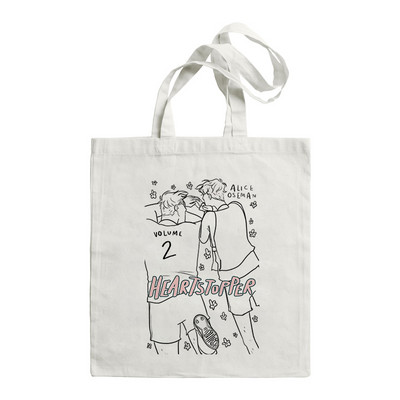 2022. Ženska torba za kupnju HEARTSTOPPER Hi Speech Bubbles Quote Book Tote Aesthetics Bag Shopper Velika torba za rame Platnena torba