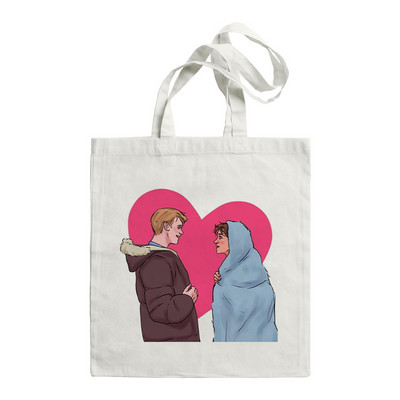 2022. Ženska torba za kupnju HEARTSTOPPER Hi Speech Bubbles Quote Book Tote Aesthetics Bag Shopper Velika torba za rame Platnena torba