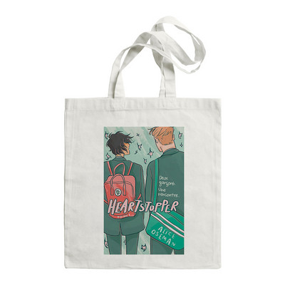 2022. Ženska torba za kupnju HEARTSTOPPER Hi Speech Bubbles Quote Book Tote Aesthetics Bag Shopper Velika torba za rame Platnena torba