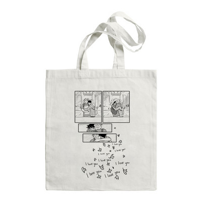 2022. Ženska torba za kupnju HEARTSTOPPER Hi Speech Bubbles Quote Book Tote Aesthetics Bag Shopper Velika torba za rame Platnena torba
