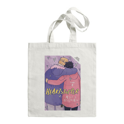 2022. Ženska torba za kupnju HEARTSTOPPER Hi Speech Bubbles Quote Book Tote Aesthetics Bag Shopper Velika torba za rame Platnena torba