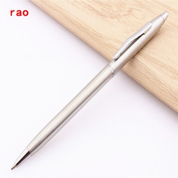 Υψηλής ποιότητας Baoer 001 Ασημί Χρυσό Χρώμα Business office Medium Nib Ballpoint Pen New